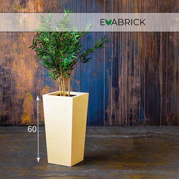 Evabrick Pyramid 35 л, 60*30 см, 12 кг, бежевый, пирамида