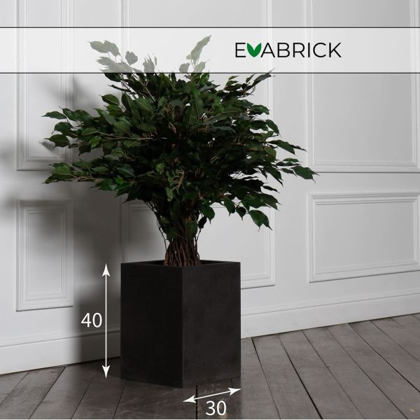 Evabrick Cube 29 л, 40*30 см, 10 кг, черный, куб