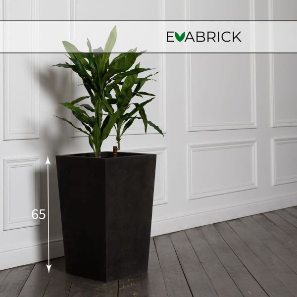 Evabrick Pyramid 72 л, 65*40 см, 16 кг, черный, пирамида