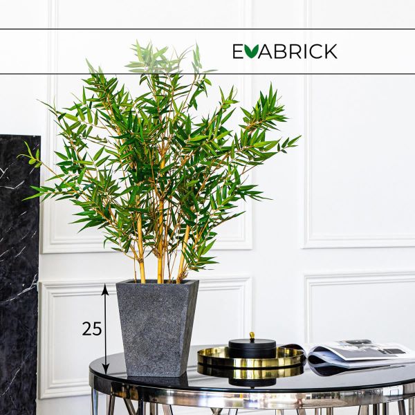 Evabrick Pyramid 5 л, 25*20 см, 3 кг, серый, пирамида