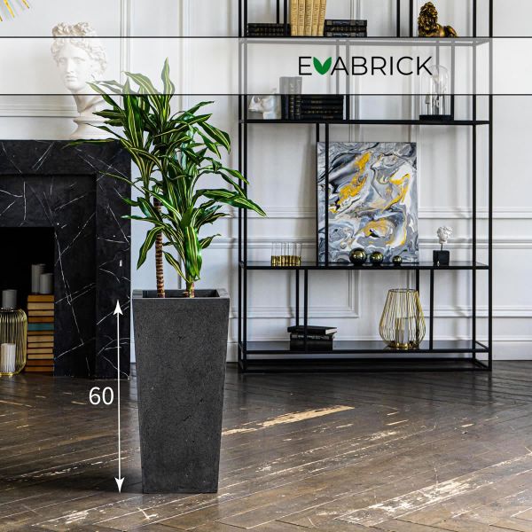 Evabrick Pyramid 35 л, 60*30 см, 12 кг, серый, пирамида