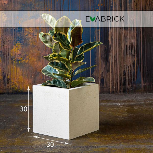 Evabrick Cube 20 л, 30*30 см, 8 кг, бежевый, куб