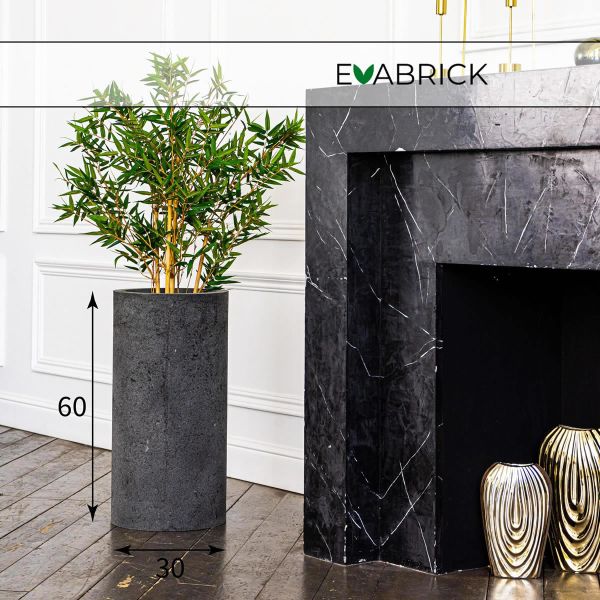 Evabrick Cylinder 33 л, 60*30 см, 12 кг, серый, цилиндр