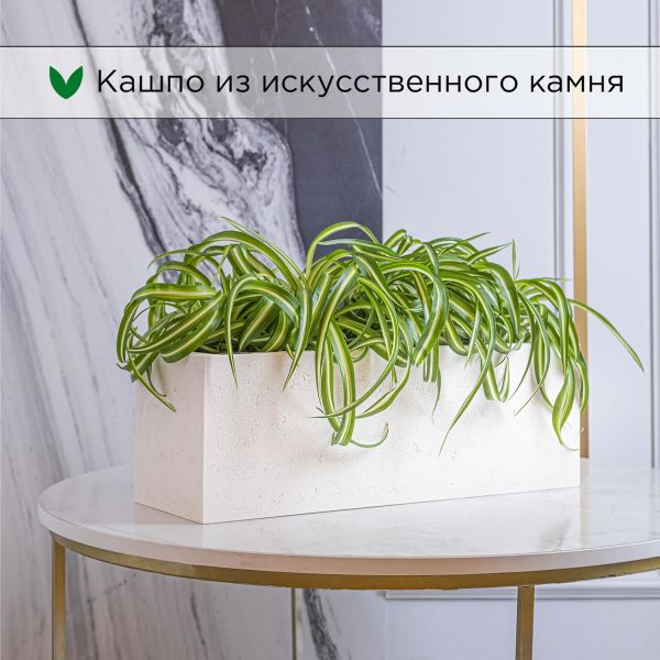 Evabrick Rectangle 9 л, 17*50 см, 6 кг, бежевый, прямоугольник